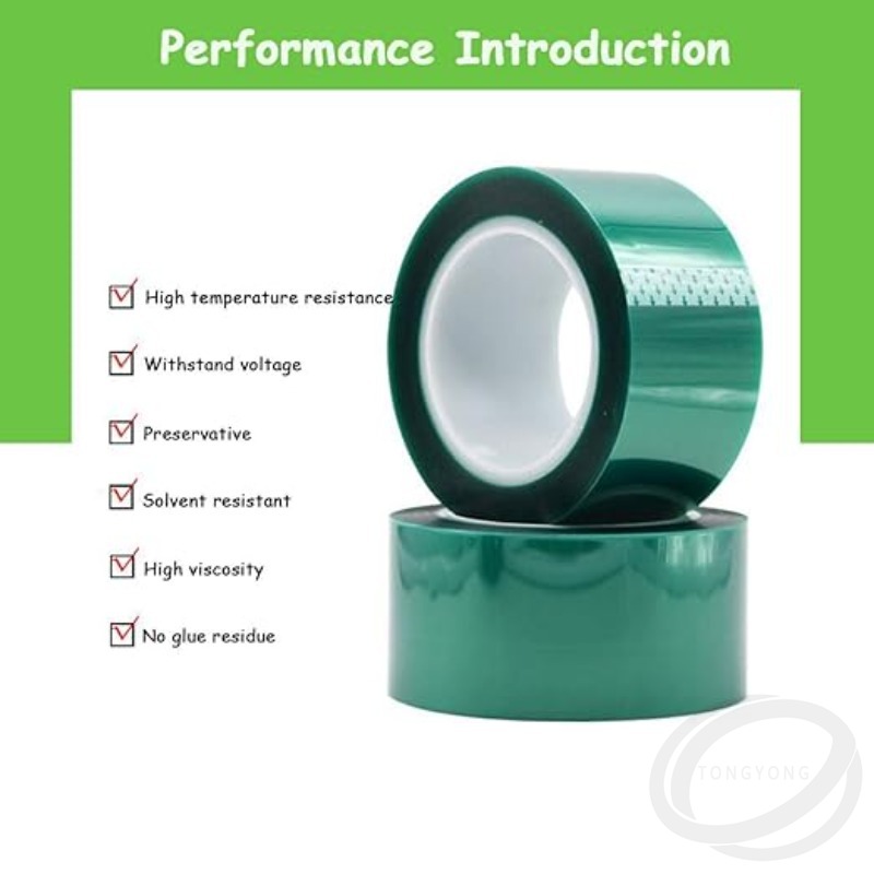Green Polyester Resin Tape for - Silicone Mask Bracket recension och pris