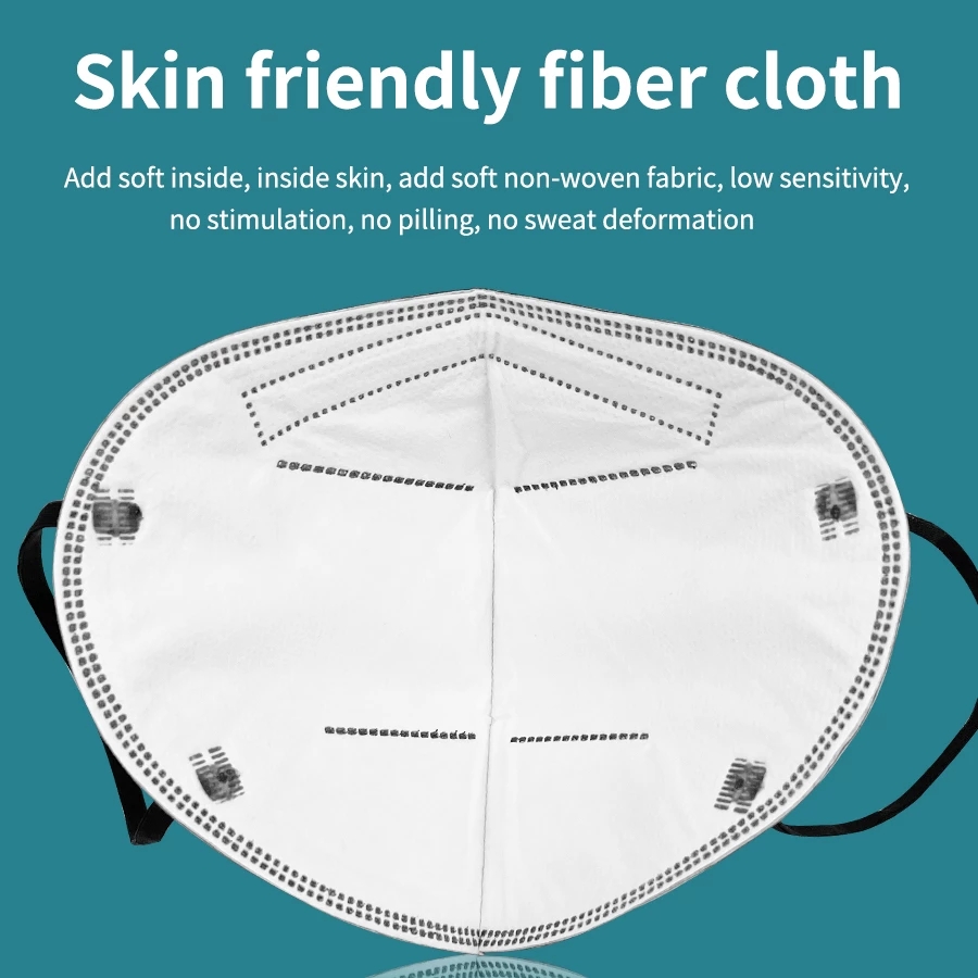 10PCS FFP2 Mask CE Approved Fi - Respirator Half Face recension och pris