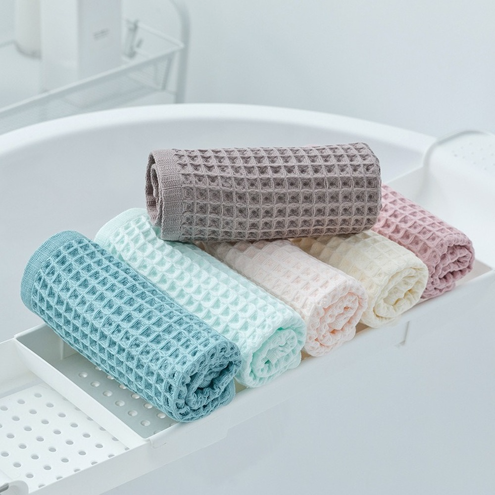 1Pcs Waffle Soft Face Towels f - Cloth Face Mask Washable recension och pris