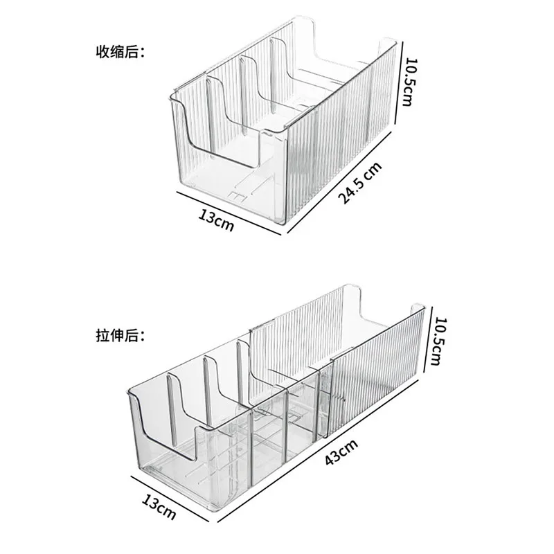 Extendable Acrylic Makeup Orga - Face Mask Storage Box recension och pris
