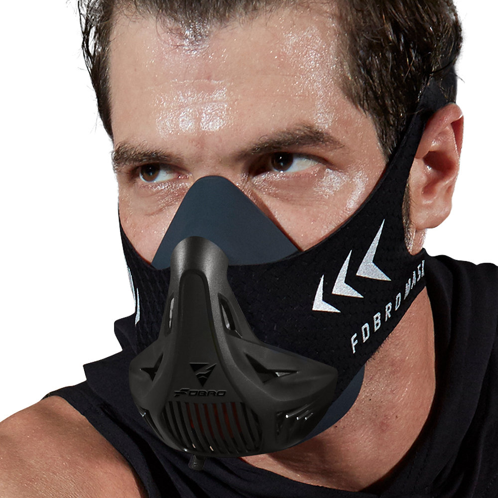 Sports Mask Elevation Running  - Black Face Mask Pack recension och pris
