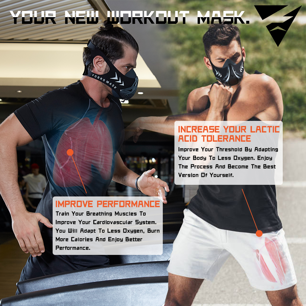 Sports Mask Elevation Running  - Black Face Mask Pack recension och pris