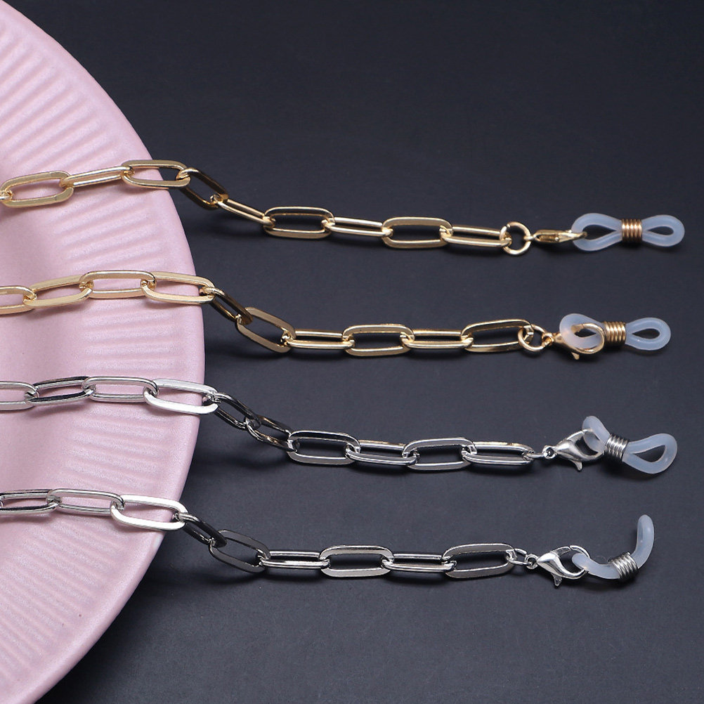 Golden Safety Mask Holder Lany - Mask Chain Holder recension och pris