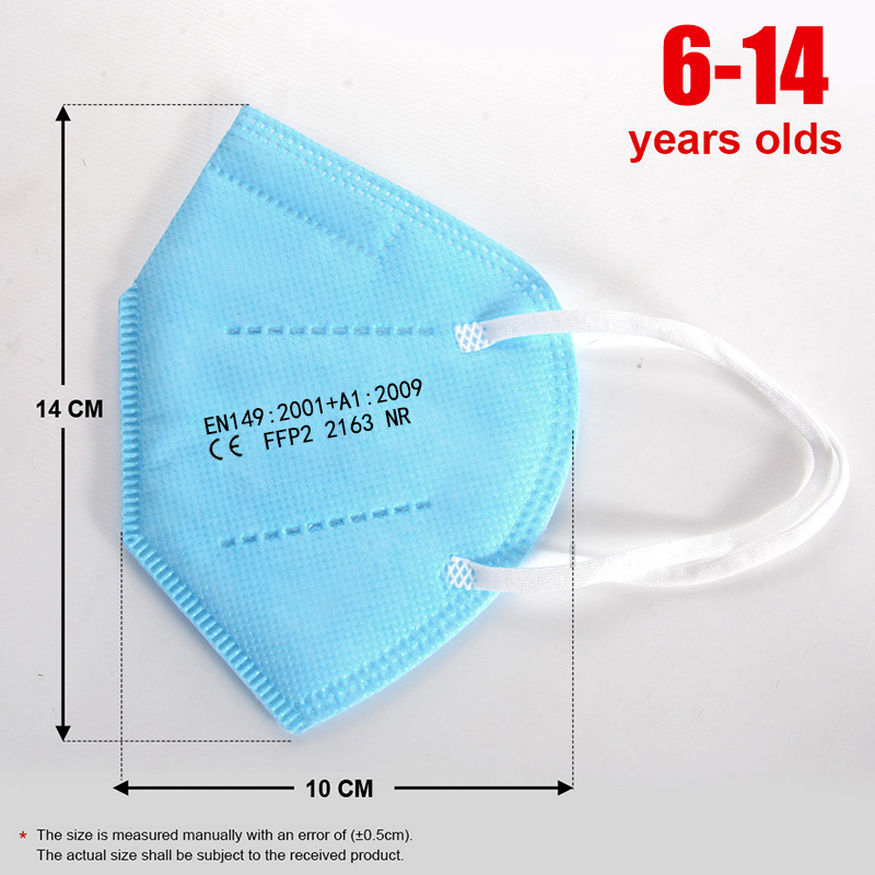 10-100pcs Kids KN95 Mask Child - Disposable Surgical Mask recension och pris