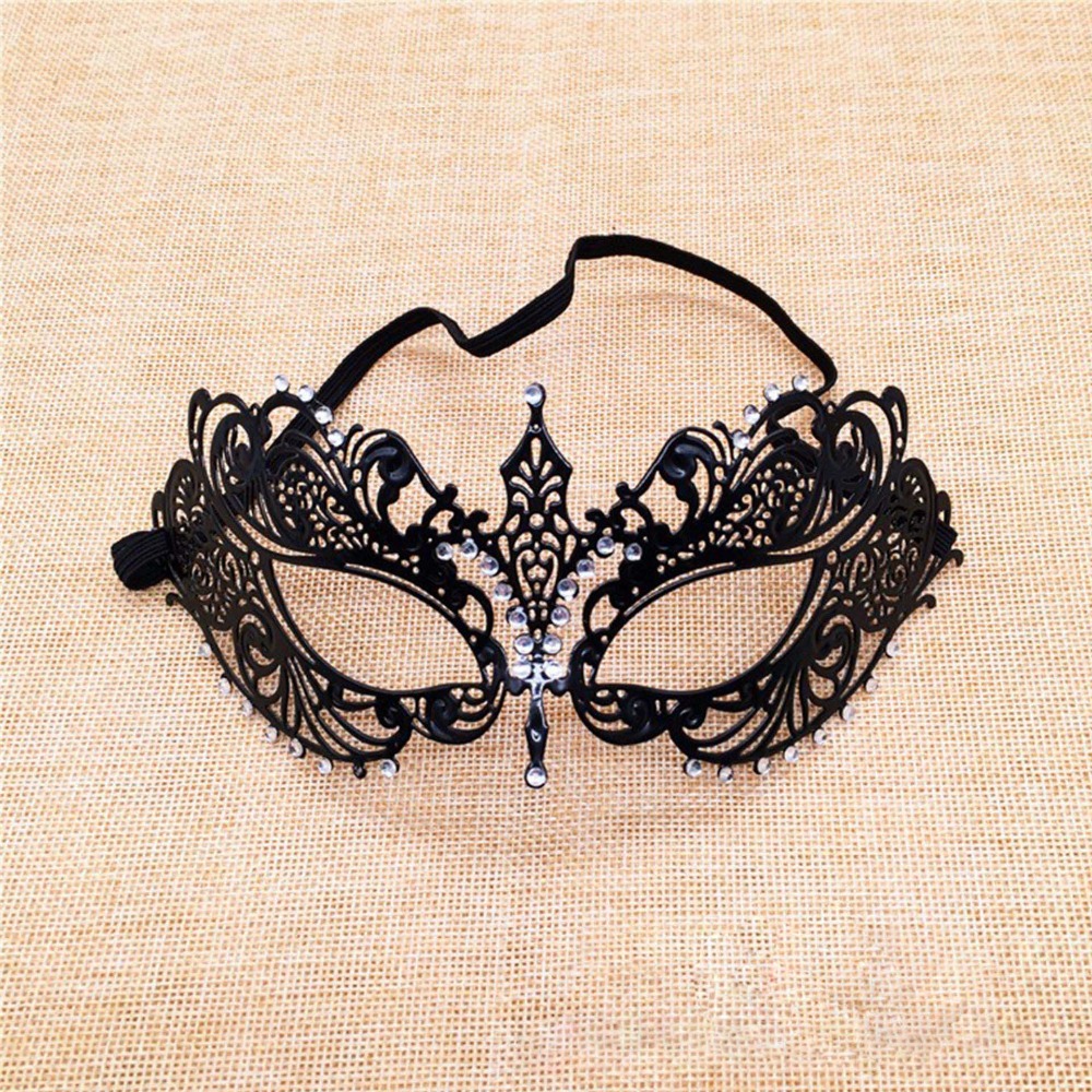 Venetian Halloween Half Face M - Mask Lanyard Adjustable recension och pris