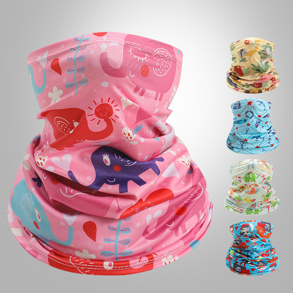 Kids Neck Cover Cute Ice Silk  - Kids Face Mask recension och pris