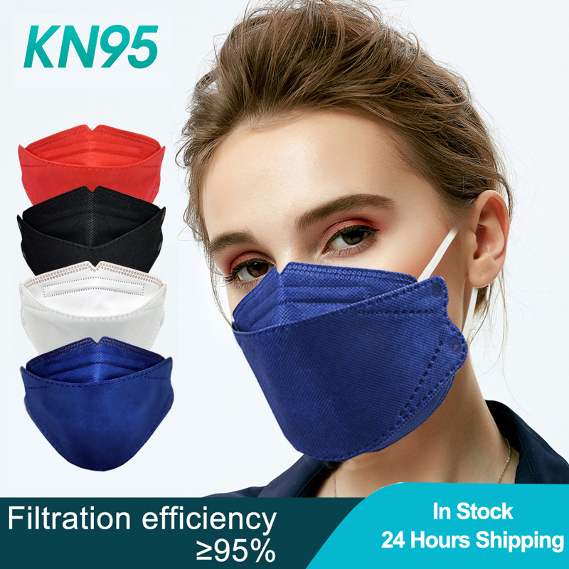 Quality 4 Layers Colors Mascar - Kn95 Respirator Mask recension och pris