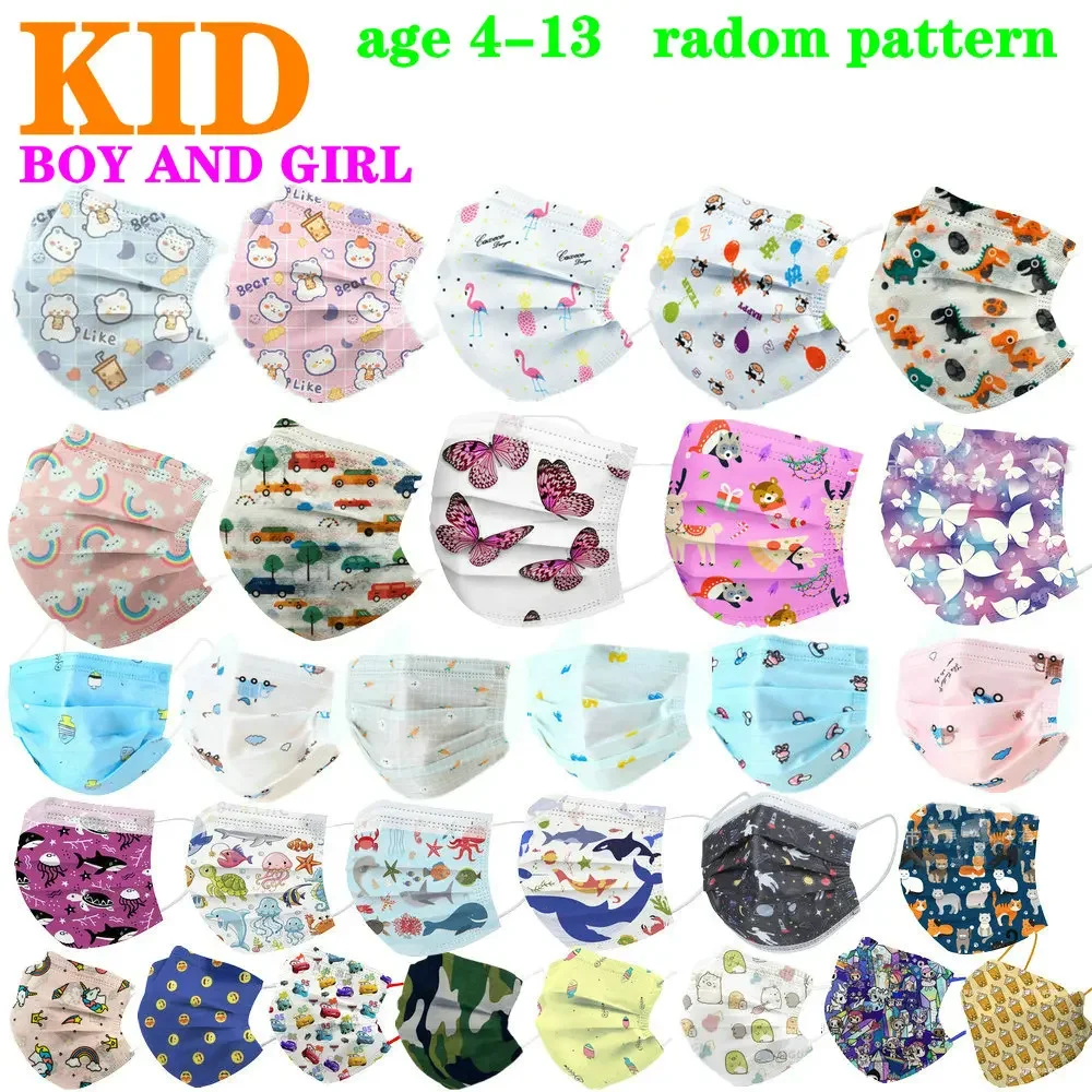 Child Mask Disposable Kid Mask - Disposable Surgical Mask recension och pris