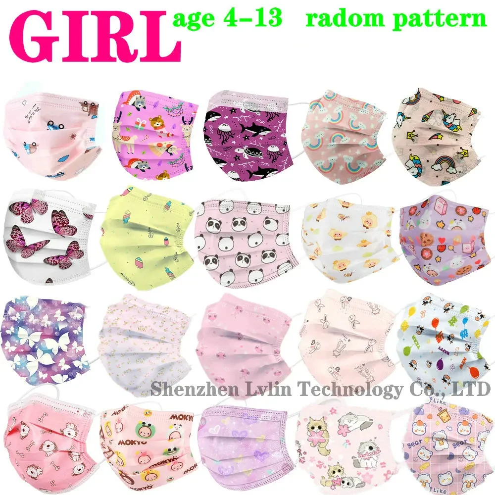 Child Mask Disposable Kid Mask - Disposable Surgical Mask recension och pris