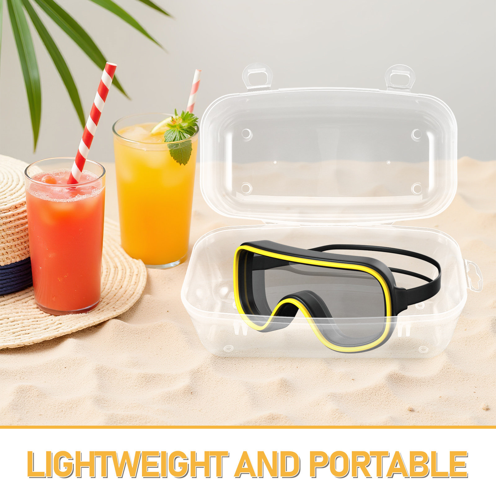 Diving Masks Case Portable Cle - Mask Case Hard Shell recension och pris