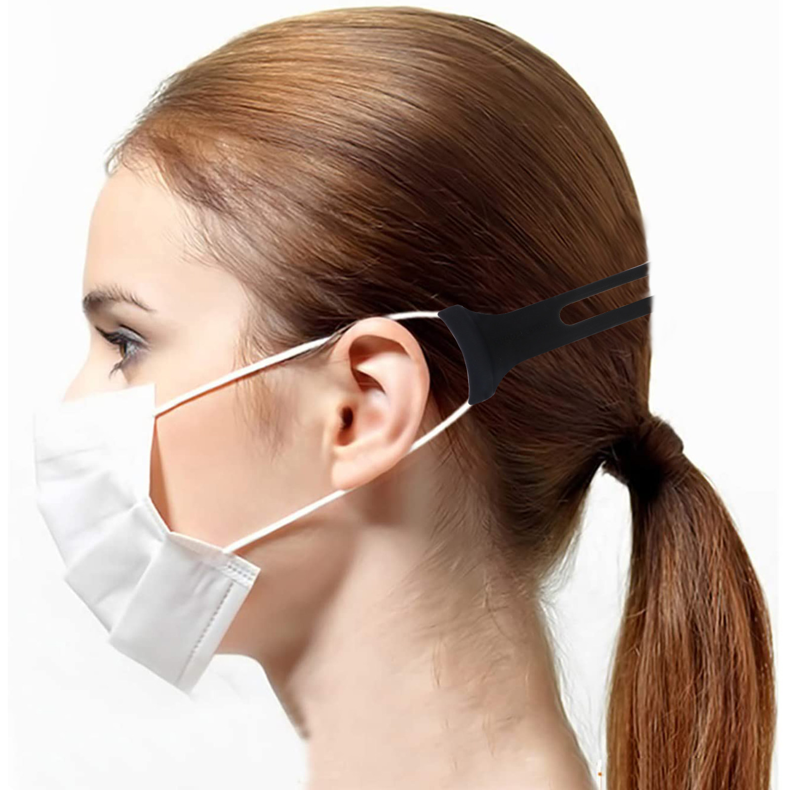 3Pcs Lightweight Silicone Mask - Mask Ear Saver Strap recension och pris