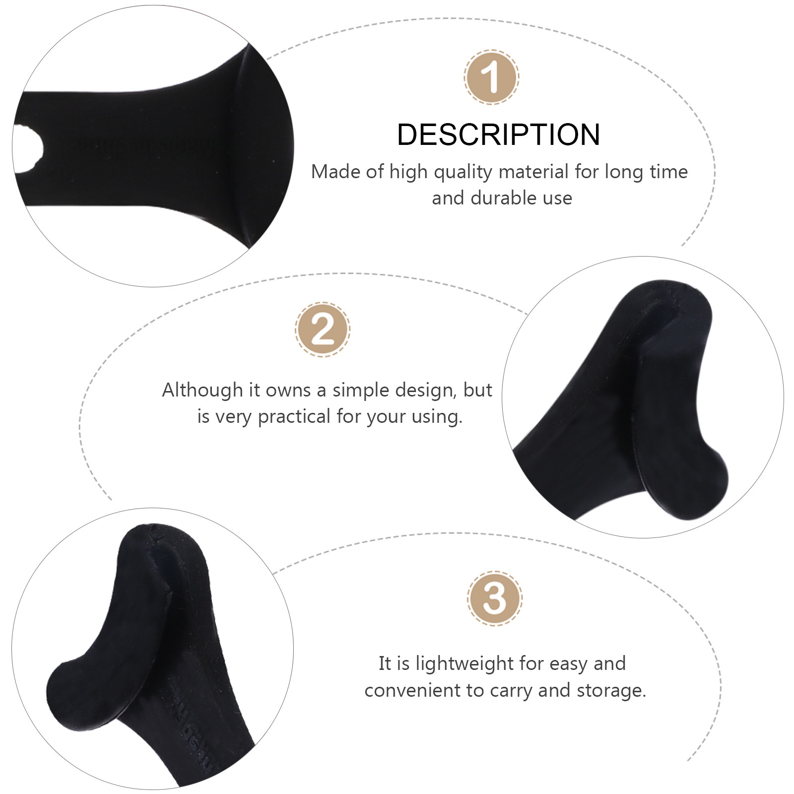 3Pcs Lightweight Silicone Mask - Mask Ear Saver Strap recension och pris