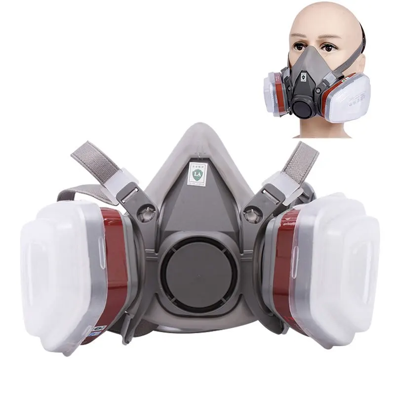 6200 7 in1 Gas Mask Gas-Proof  - Respirator Half Face recension och pris