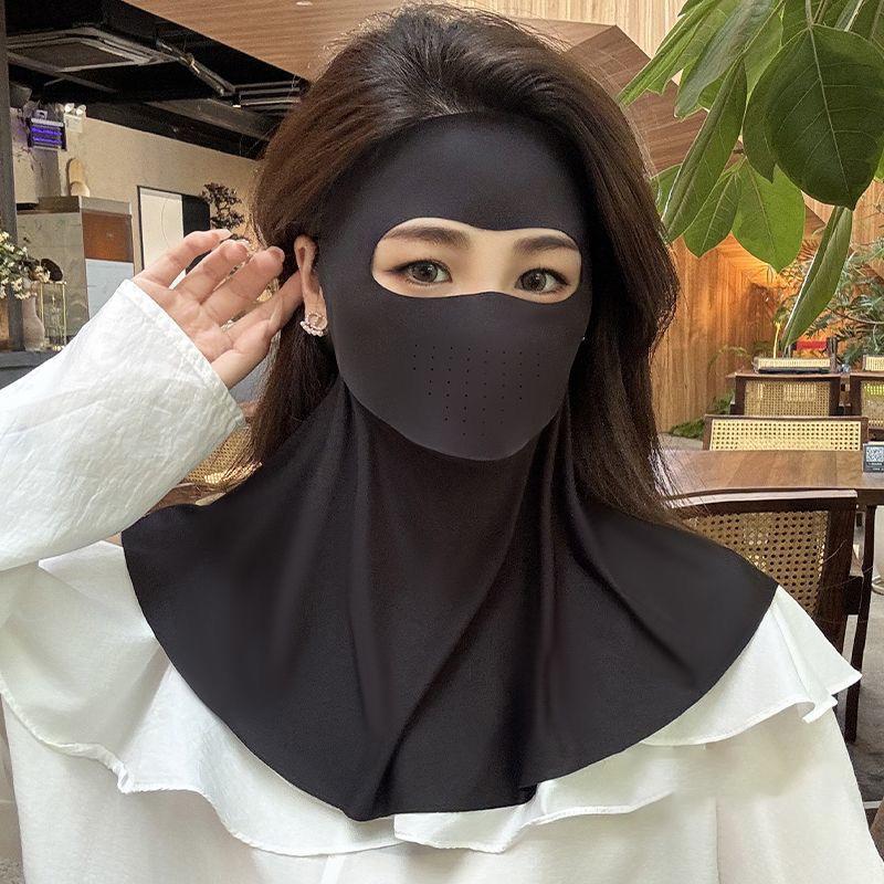 Summer Ice Silk Face Gini Full - Sports Mask Breathable recension och pris