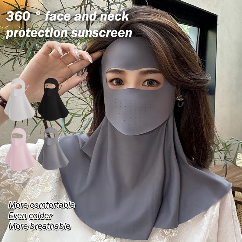 Summer Ice Silk Face Gini Full - Sports Mask Breathable recension och pris