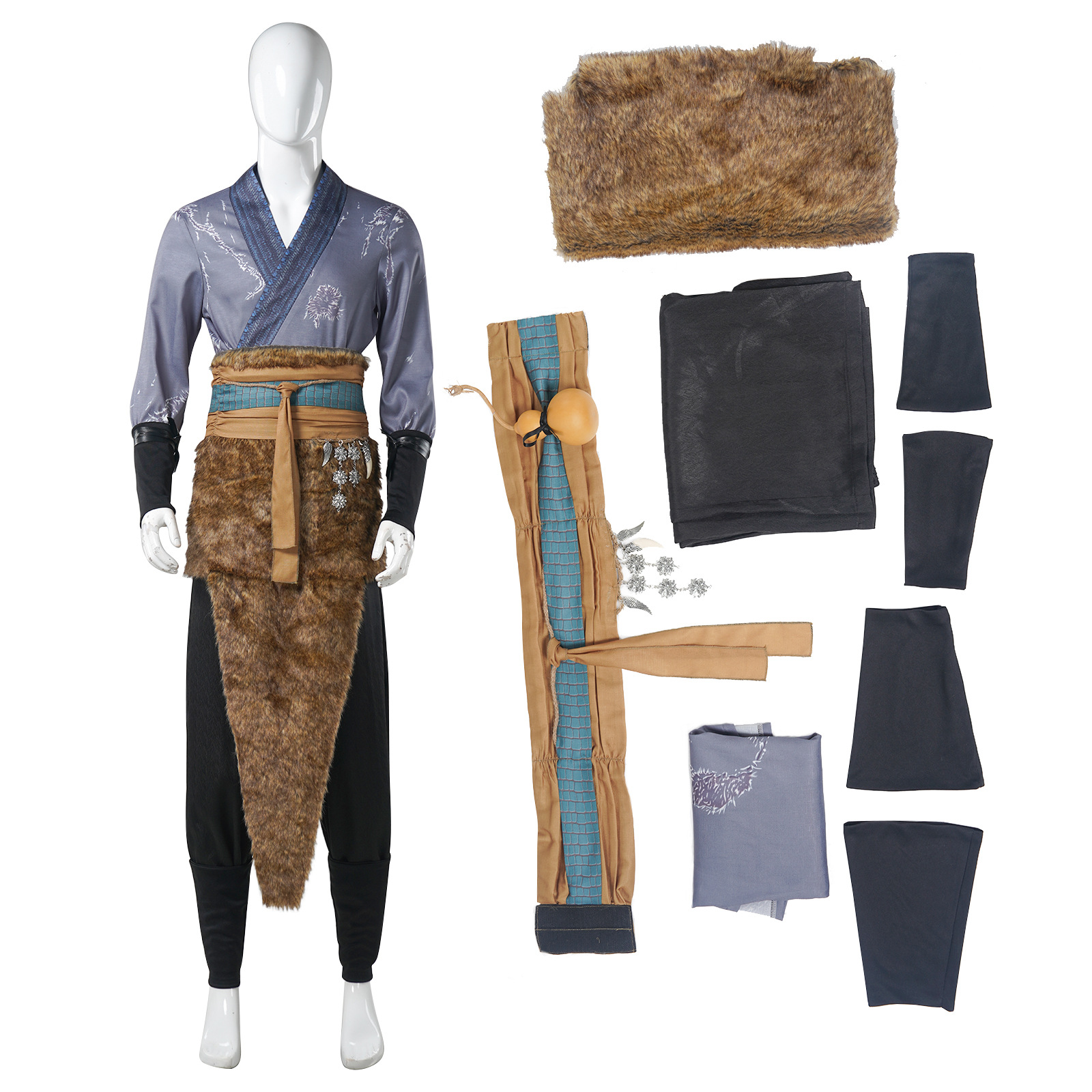 Black Myth Wukong Cosplay Cost - Black Face Mask Pack recension och pris